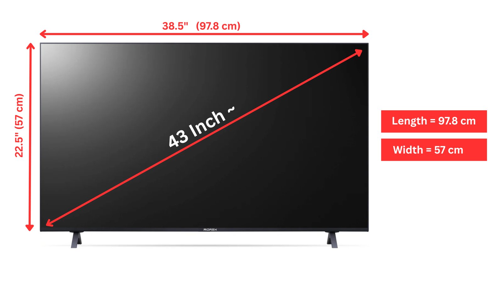 Discover The Width Of A 43 Inch Tv: Everything You Need To Know