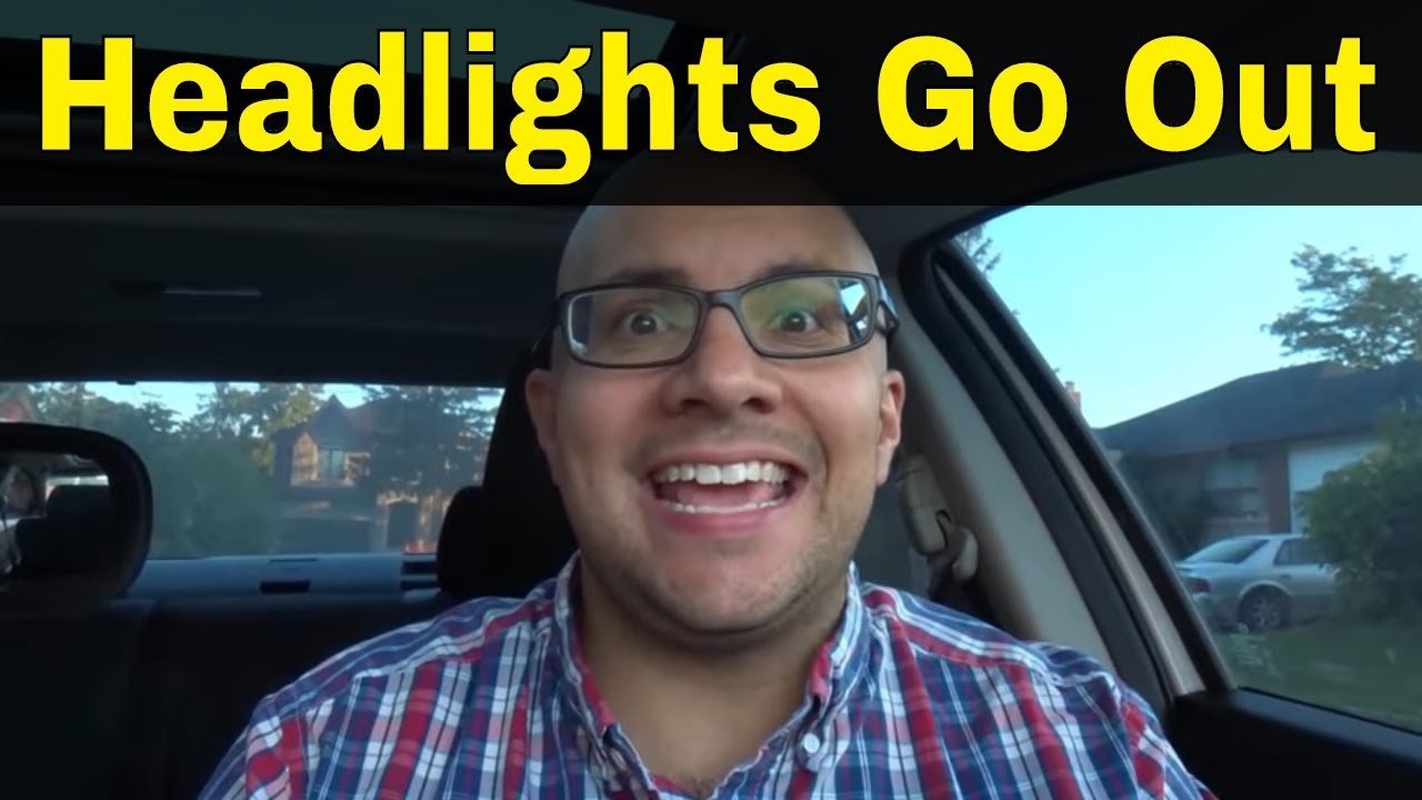Essential Steps When Your Headlights Suddenly Go Out